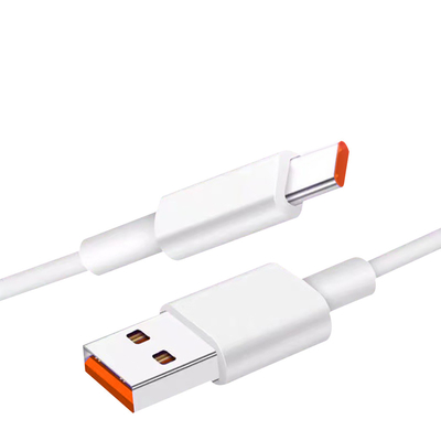 1m Lengte Witte Kleur USB die Gegevenskabel 20V 3A 60W USB 3,1 laden voor snel het Laden