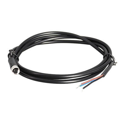 Pvc-Assemblage M16 4 Pin Circular Connector Type van de Jasjeip67 de Waterdichte Kabel