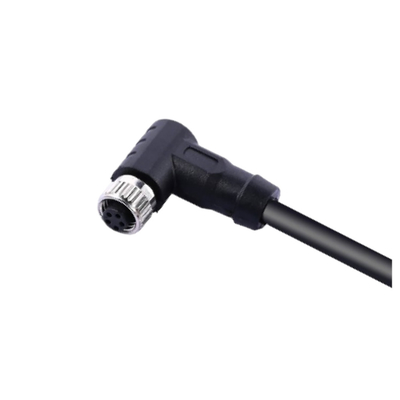 IP67 waterdichte Kabel 5 van de Kabelm8 Schakelaar Pin Female Molding Shield-van het Jasjekabels van pvc Elektrische de Fietsautoped