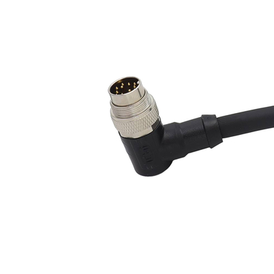 Het metaal Shell M5 M16 maakt van de Rangpvc van de Kabelassemblage Industrieel de Dekkingsmannetje aan Wijfje waterdicht