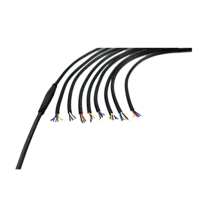 3Ft het Lengtemannetje aan Vrouwelijke M8 6pin maakt Fiets GPS die het Jasje van Kabelpvc plaatsen waterdicht