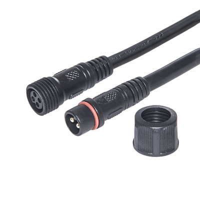 De zwarte Kleur M14 M21 maakt het Mannetje van de Machtskabel aan Vrouwelijk pvc-Jasje waterdicht