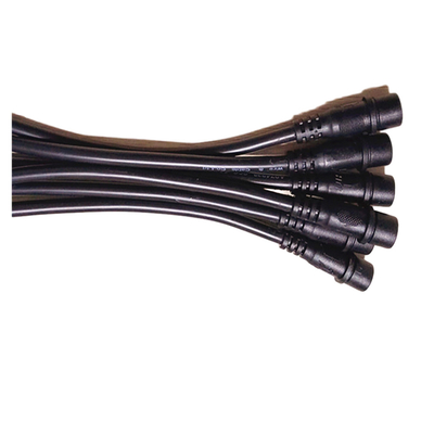 1M Long Black Color Macht die Multi-Pin Openlucht Waterdichte de Kabelassemblage gebruiken van M18
