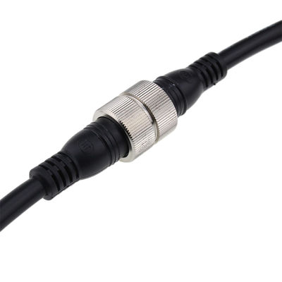 M8 de Kabelassemblage van Douaneovermolded met Beschermde Unshielded 8 Pin Straight Angled