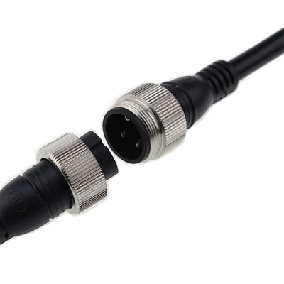 M8 de Kabelassemblage van Douaneovermolded met Beschermde Unshielded 8 Pin Straight Angled