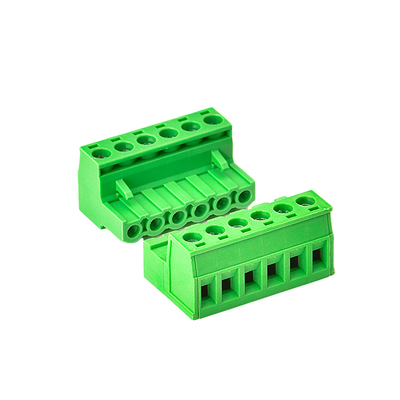 Groene van de het Eindblokschakelaar van Kleurenpcb de Draadxk2edga 5.08MM Hoogte