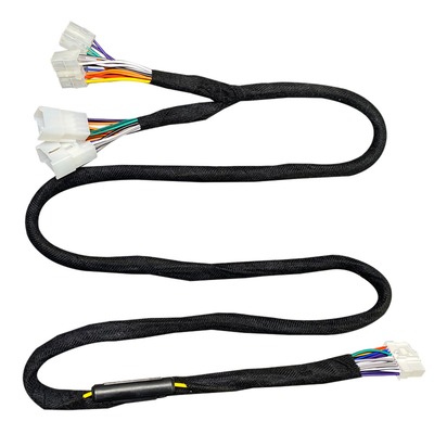 1M Length Black Jacket Automobieldraaduitrustingen voor de Auto van Corolla Camry Reiling