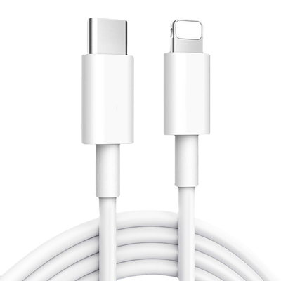 OEM ODM pvc USB die Gegevenskabel 2.4A laden voor het Snelle Laden van Iphone