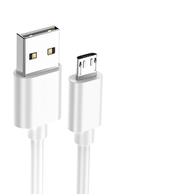 Pvc-Dekkingsmicro USB die Kabelkoord 1M Multifunctionele 2.4A laden