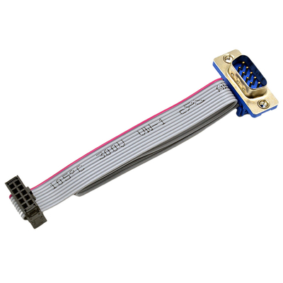 OEM 2,54 Mm-de Kabelidc DB9 Mannelijk Wijfje van het Hoogtelint voor Comité zet op