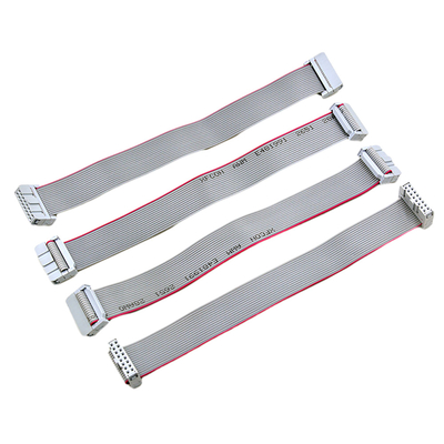 2.54mm Dubbele Kabelul2651 Type 28AWG van het Rijidc Vlakke Lint Mannelijke Stop