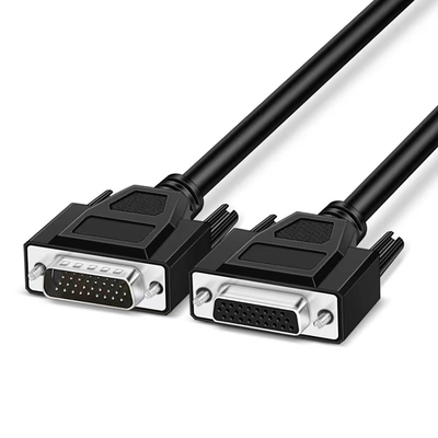 Mannetje aan Mannelijke Stoprs232 Periodieke Kabel 3ft met de Subschakelaar van DB9 DB15 DB25 D