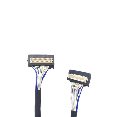 De Douanelvds Kabel van DF9 31pin, Flex Coaxial Cable 1mm Type van Hoogteschakelaar