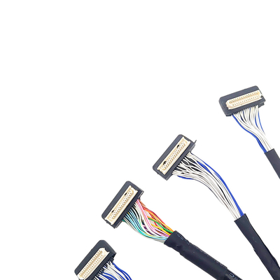 De Douanelvds Kabel van DF9 31pin, Flex Coaxial Cable 1mm Type van Hoogteschakelaar