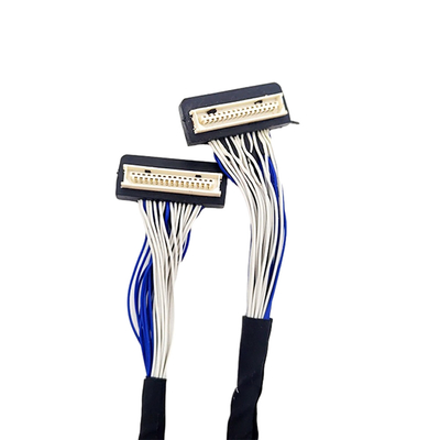 De Douanelvds Kabel van DF9 31pin, Flex Coaxial Cable 1mm Type van Hoogteschakelaar