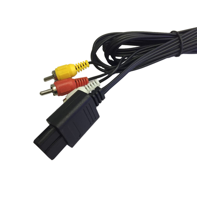 6ft Gamecube Audio Videokabel, het Samengestelde Koord van AV voor Nintendo 64 N64