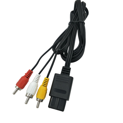 6ft Gamecube Audio Videokabel, het Samengestelde Koord van AV voor Nintendo 64 N64