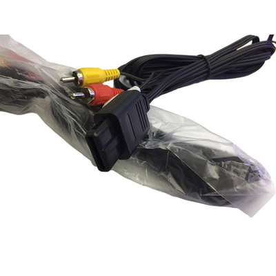 6ft Gamecube Audio Videokabel, het Samengestelde Koord van AV voor Nintendo 64 N64