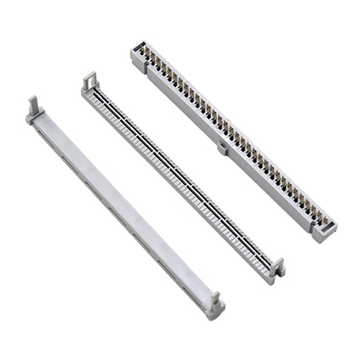 64 speld 2,54 de Schakelaar Enig Contact Gray Insulation For Flat Cable van Mm IDC