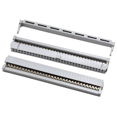64 speld 2,54 de Schakelaar Enig Contact Gray Insulation For Flat Cable van Mm IDC