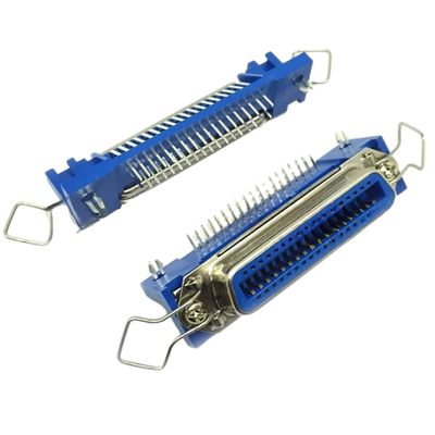 De mannelijke Vrouwelijke PCB-Schakelaar van Randcentronics 57 Reeksen met ONDERDOMPELINGStype Printer Socket