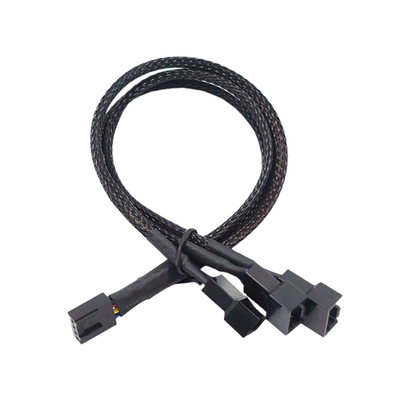 2.54mm van de de Schakelaarkabel van de Hoogteampère van het de Assemblagealuminium Uitrusting van de de Folie de Beschermde Draad voor PC-Ventilator