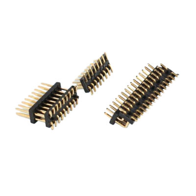 2.54mm Pitch PCB Connector SMT Pin Header Dual Row Man 1A-10A