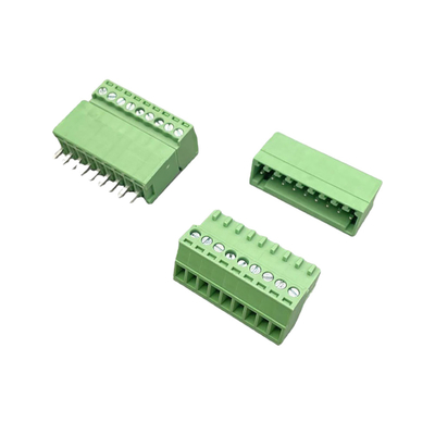 Mannelijke Vrouwelijke aansluitbare terminal blok connector 3.81mm Pitch 2-16 Pins Plug In rechthoekige verticale