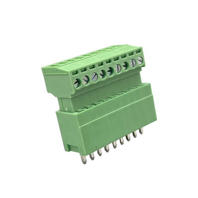 Mannelijke Vrouwelijke aansluitbare terminal blok connector 3.81mm Pitch 2-16 Pins Plug In rechthoekige verticale