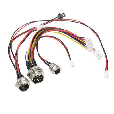 Connector M16 Waterdicht Kabel Assemblage Man en Vrouw Rechte Front Mount Wiring Harness