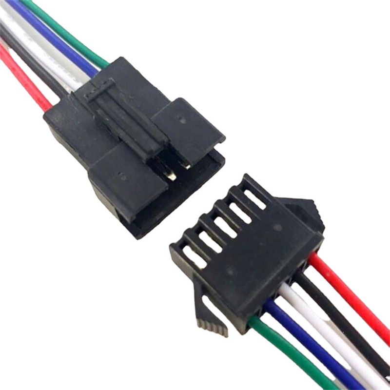 Zwarte de Kabelassemblage 2.5mm Alternatieven 250mm van de Kleurendraad van Hoogtejst SM Lengte