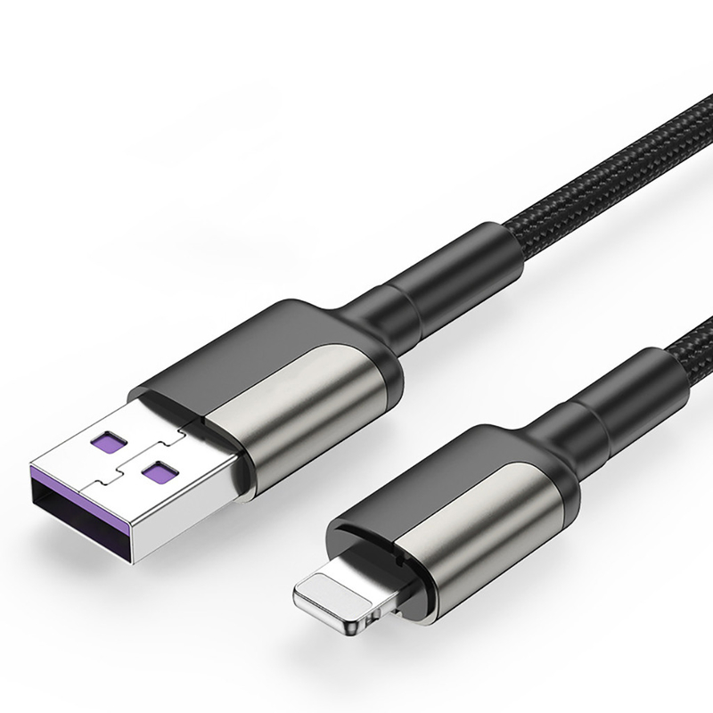 OEM Snelle het Laden Gegevenskabel, de Nylon Micro- Kabel 2.4A van USB voor Iphone