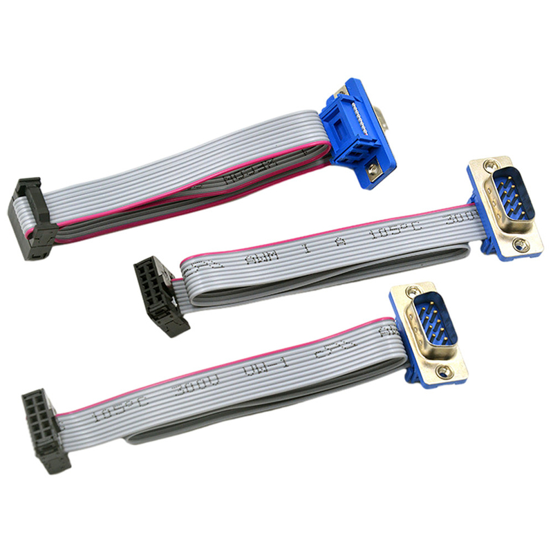 30cm van de de Kabelassemblage van het Lengte Vlakke Lint OB 9 Pin Male To Female Connector