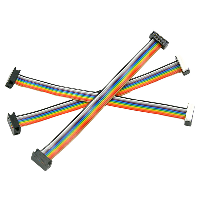 Veelkleurige 1,27 Mm-de Kabelassemblage van het Hoogtelint voor Industriële Automatisering