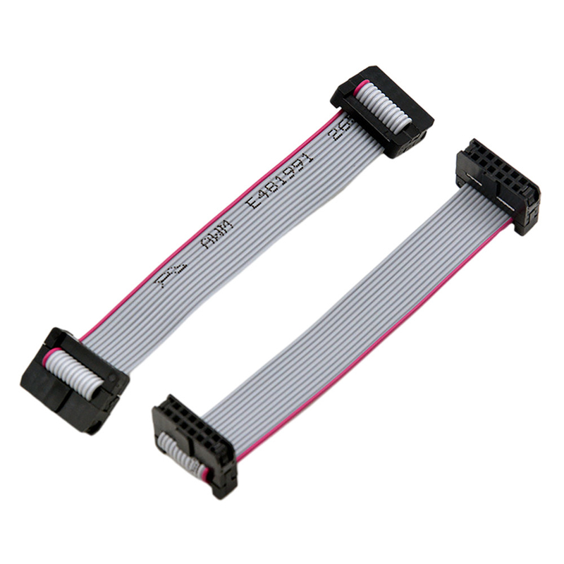 De vlakke Assemblage van de Lintidc Kabel met 2.00mm werpt Dubbele Rij2x3 Speld 6 Pin Connector