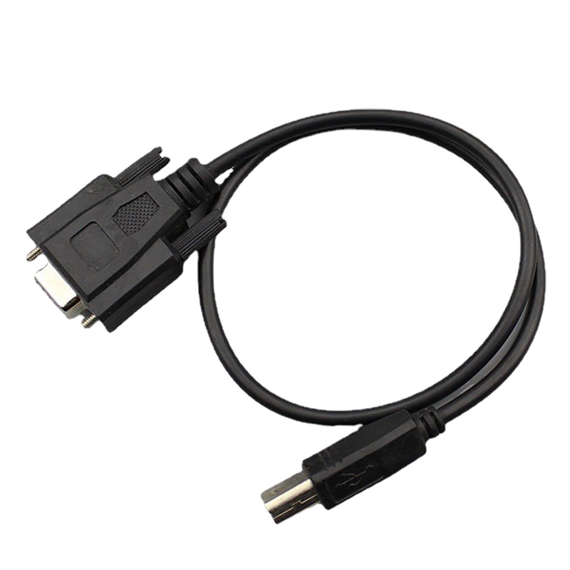 De Assemblagedb9 Wijfje van de douaners232 Overmolding Kabel aan USB 2,0 het Mannelijke Type van B