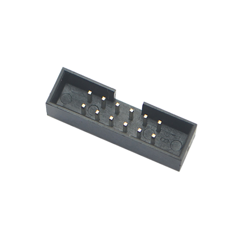 Het Rechte hoekwijfje drukte de Schakelaars Dubbele Rij 1.27mm van de Kringsraad 2.54mm Hoogtevakje Kopbal