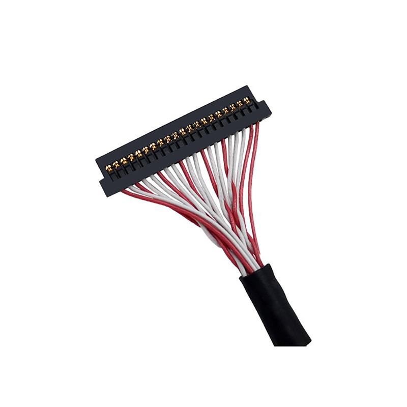 Multicore Kabeldraad Harness Assembly 32AWG Voor connectorcontacten