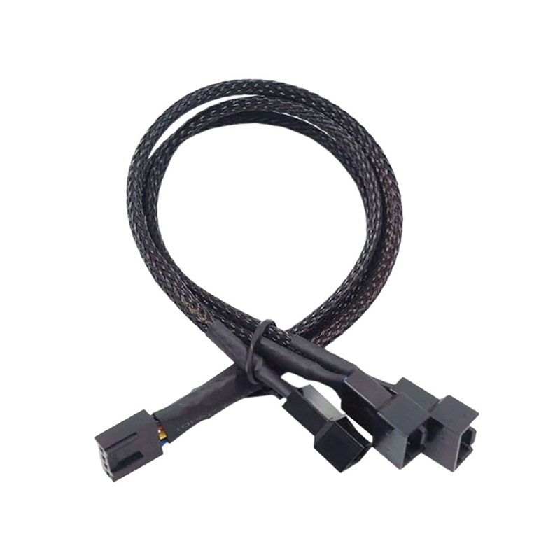2.54mm van de de Schakelaarkabel van de Hoogteampère van het de Assemblagealuminium Uitrusting van de de Folie de Beschermde Draad voor PC-Ventilator