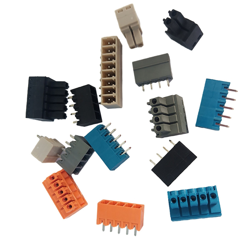 Kleurrijke Plug Pcb Terminal Block 3.5mm/3.81mm/5.0mm/5.08mm/7.5mm/7.62mm Pitch